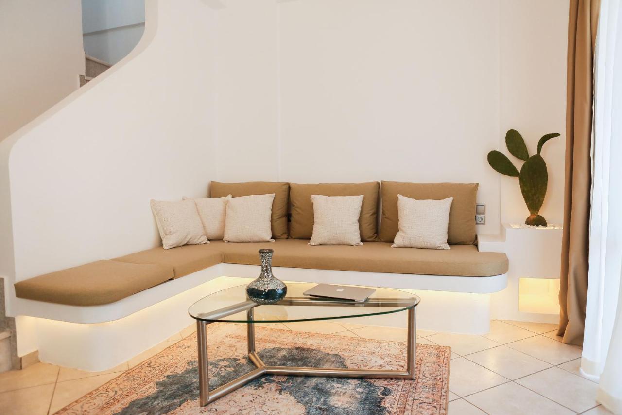 The Z Private Villa, Santorini Monolithos  Luaran gambar