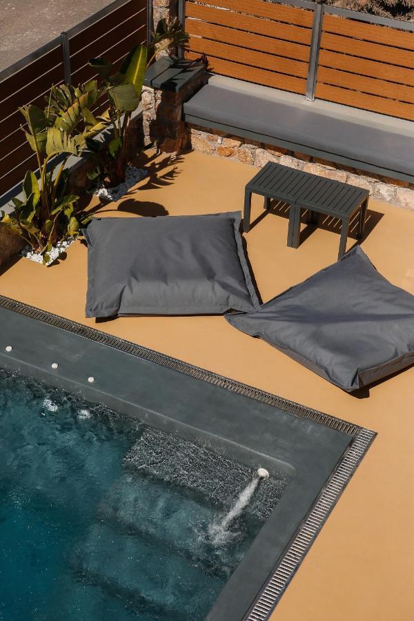 The Z Private Villa, Santorini Monolithos  Luaran gambar