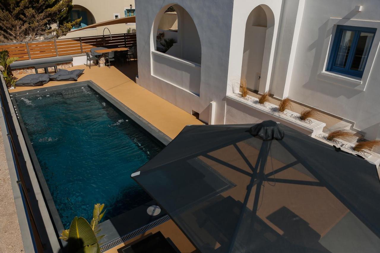The Z Private Villa, Santorini Monolithos  Luaran gambar