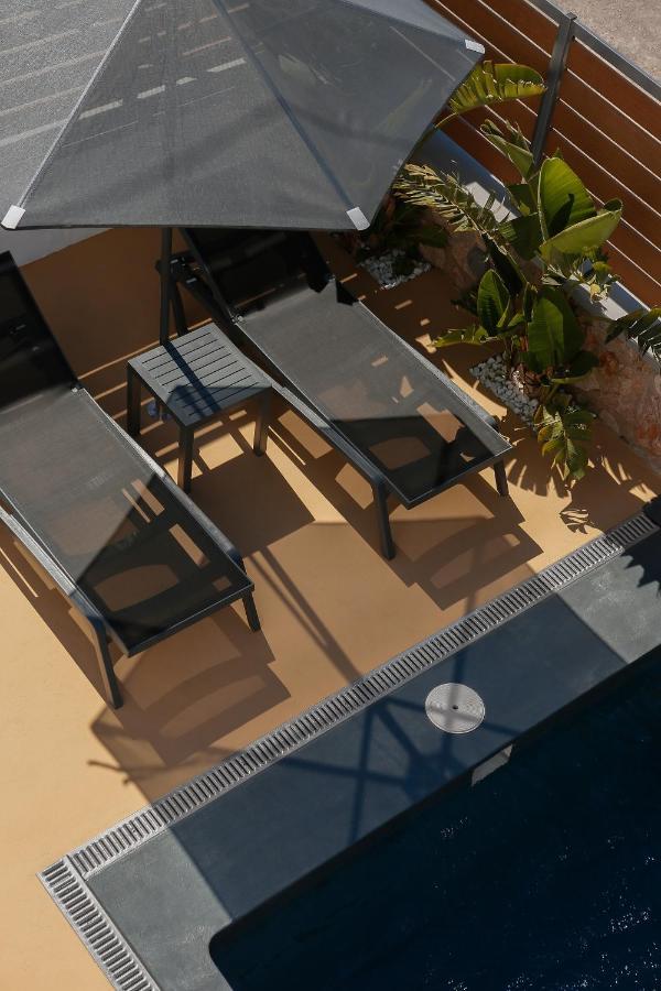 The Z Private Villa, Santorini Monolithos  Luaran gambar