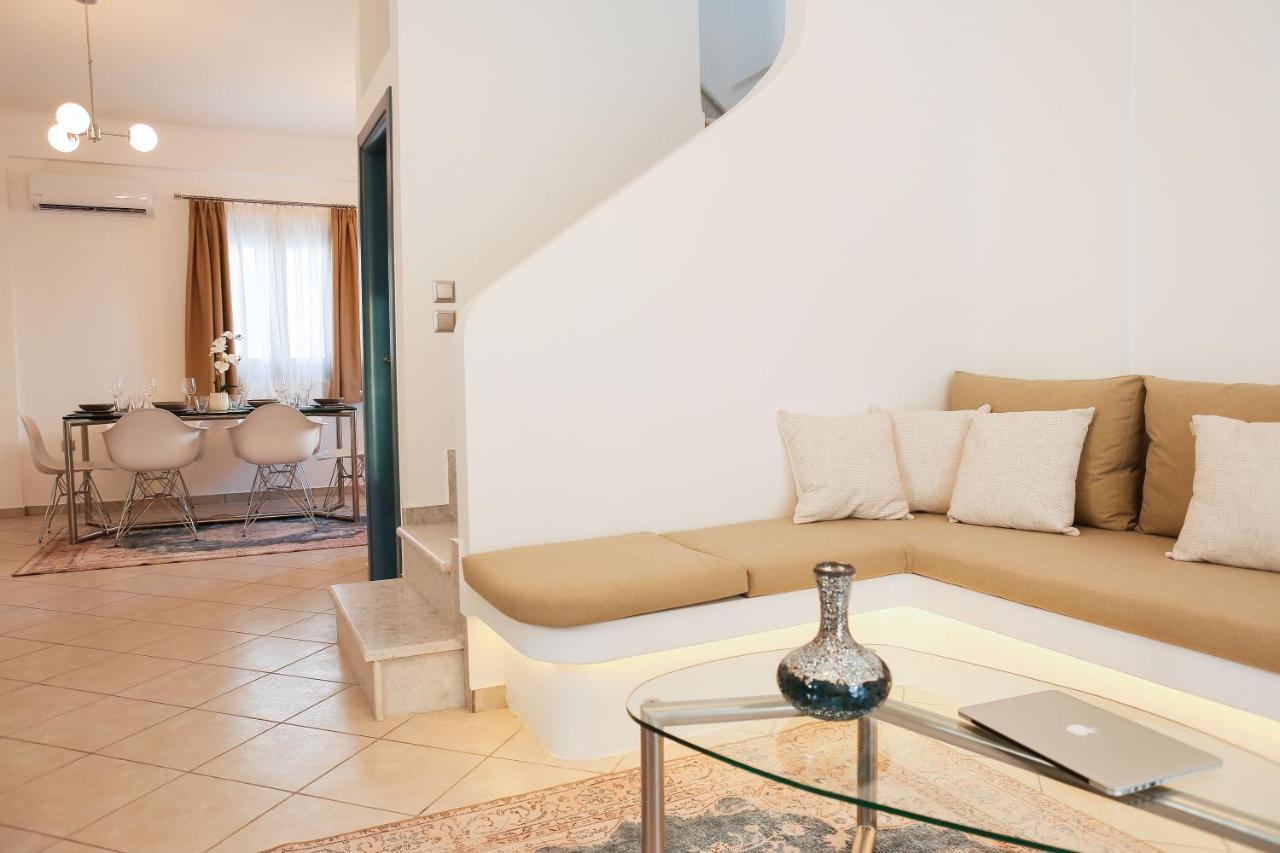 The Z Private Villa, Santorini Monolithos  Luaran gambar